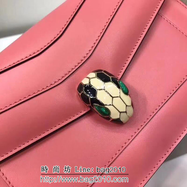 BVLGARI寶格麗 專櫃新款 蛇頭扣環 單層蛇頭包 鏈條單肩斜挎包 B39174 FYD1328